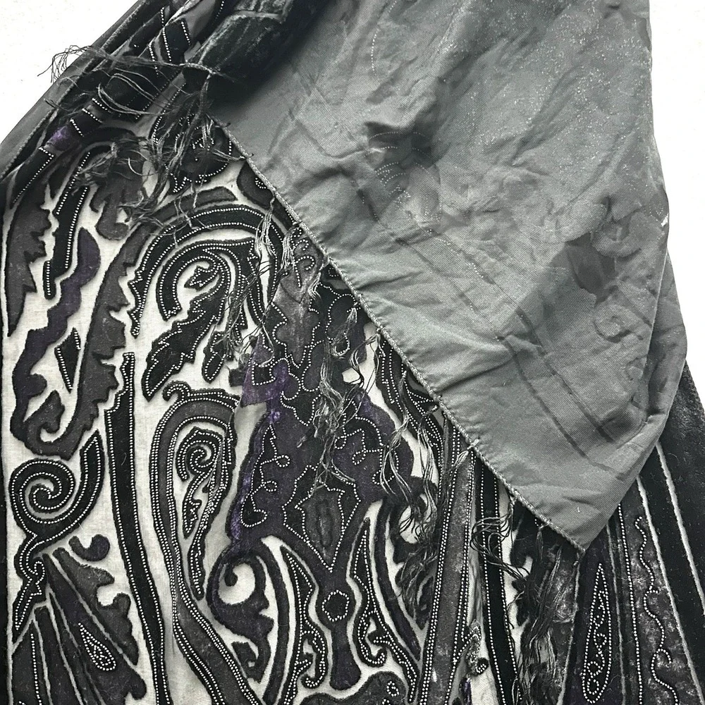 Velvet Burnout Devore Scarf 19